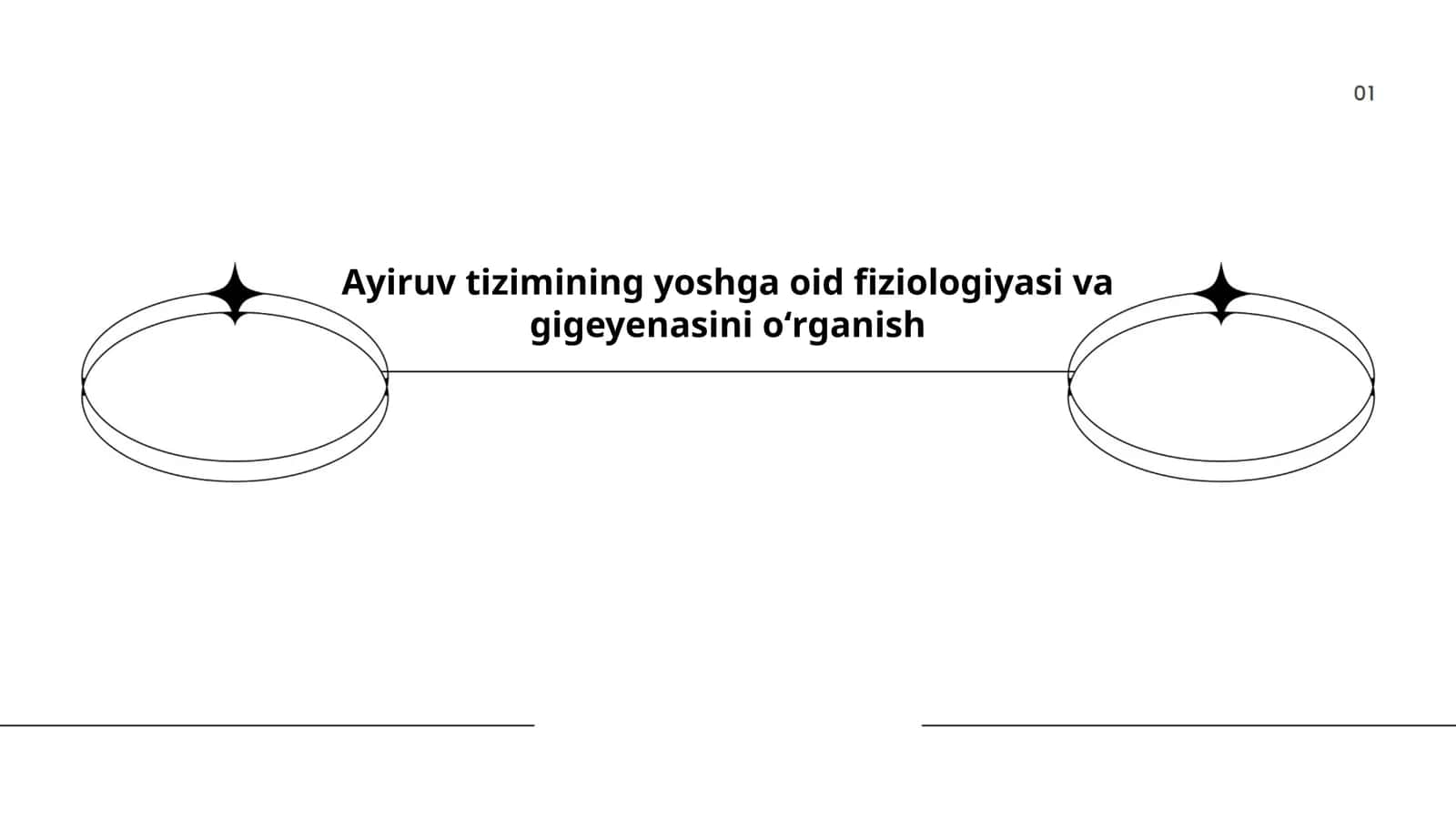 Ayiruv tizimining yoshga oid fiziologiyasi va gigeyenasini oʻrganish 1