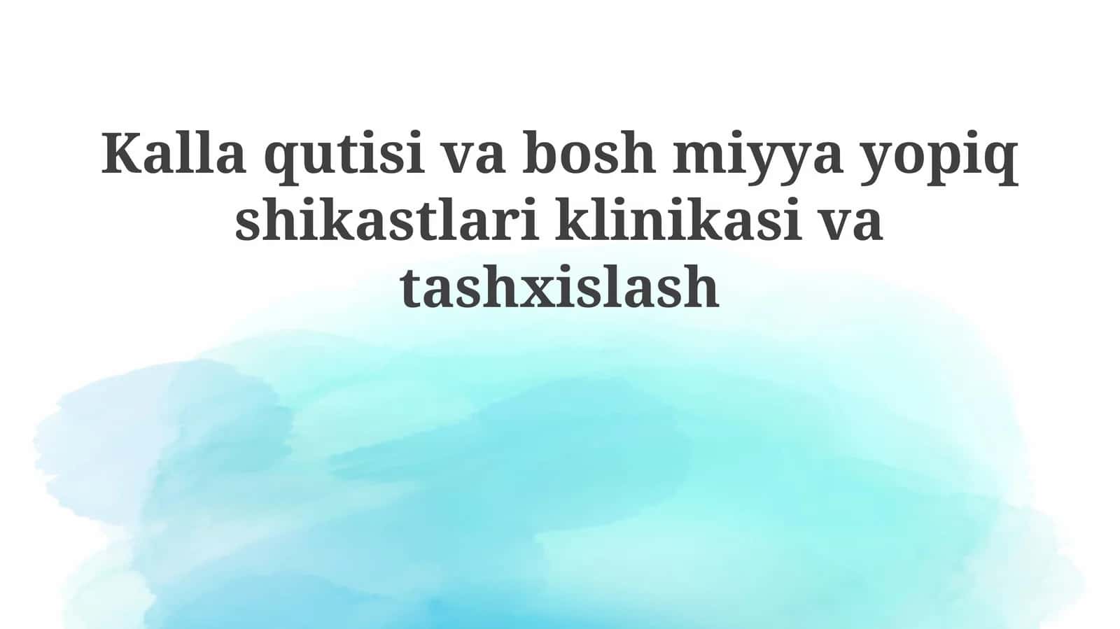 Kallaqutisivaboshmiyyayopiqshikastlariklinikasivatashxislash 1