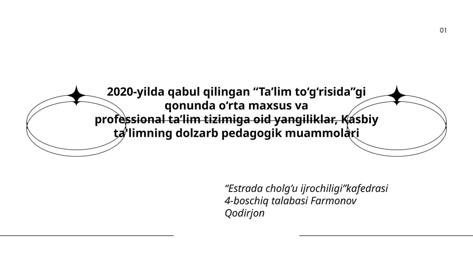 Estrada cholg’u ijrochiligi 1