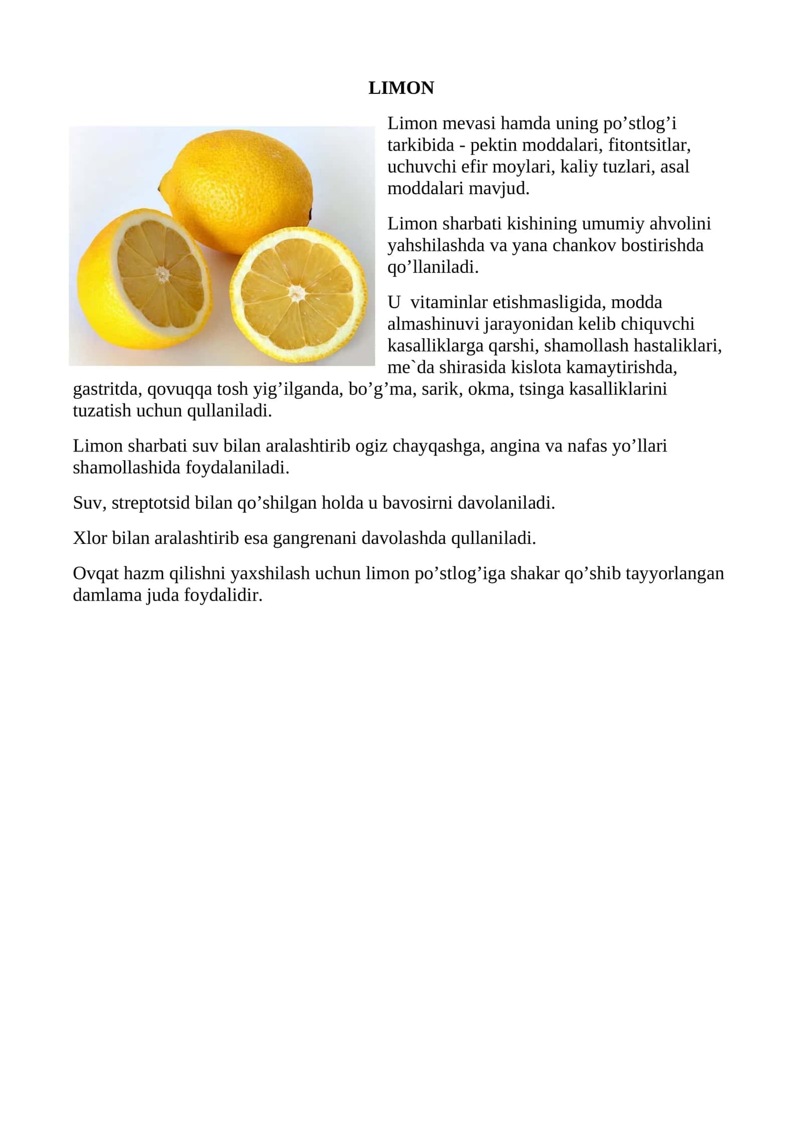 LIMON 1