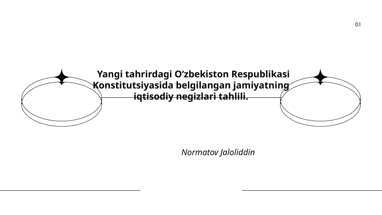 Konstitutsiyada belgilangan iqtisodiy negizlar 1