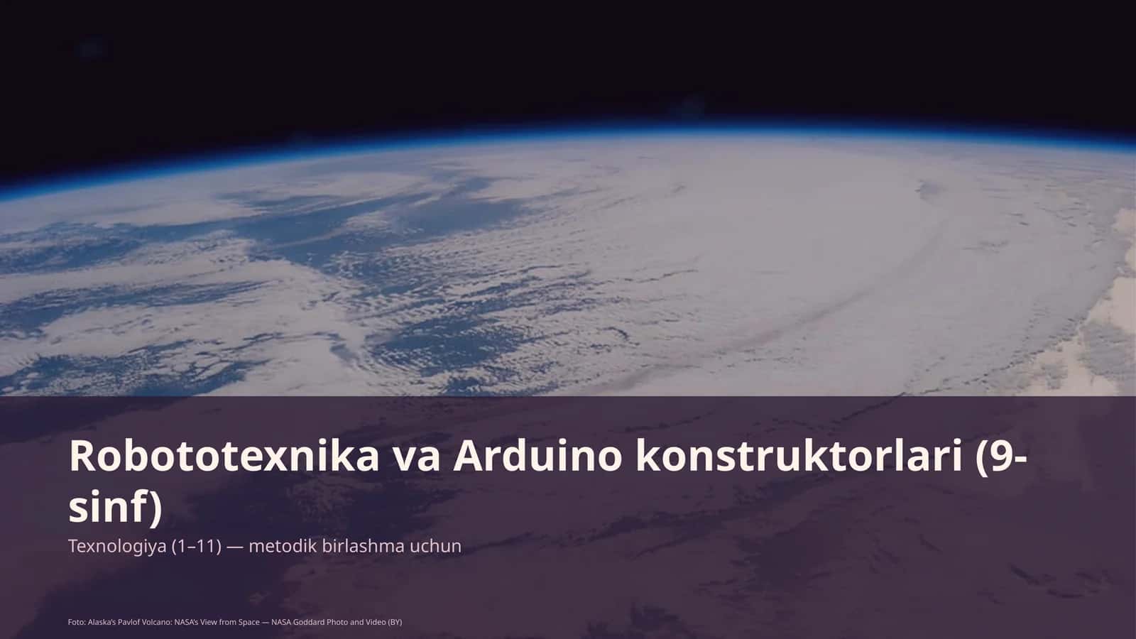 Robototexnika va Arduino konstruktorlari (9-sinf) 1