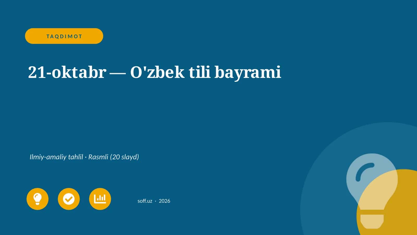 O'zbek tili bayrami 1