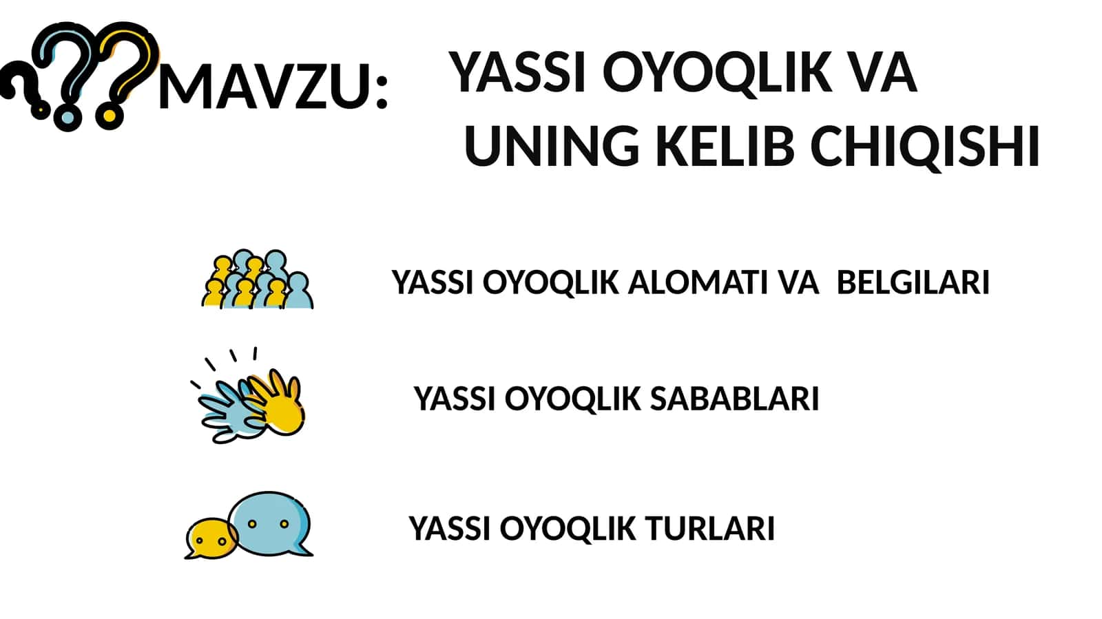 YASSI OYOQLIK 1