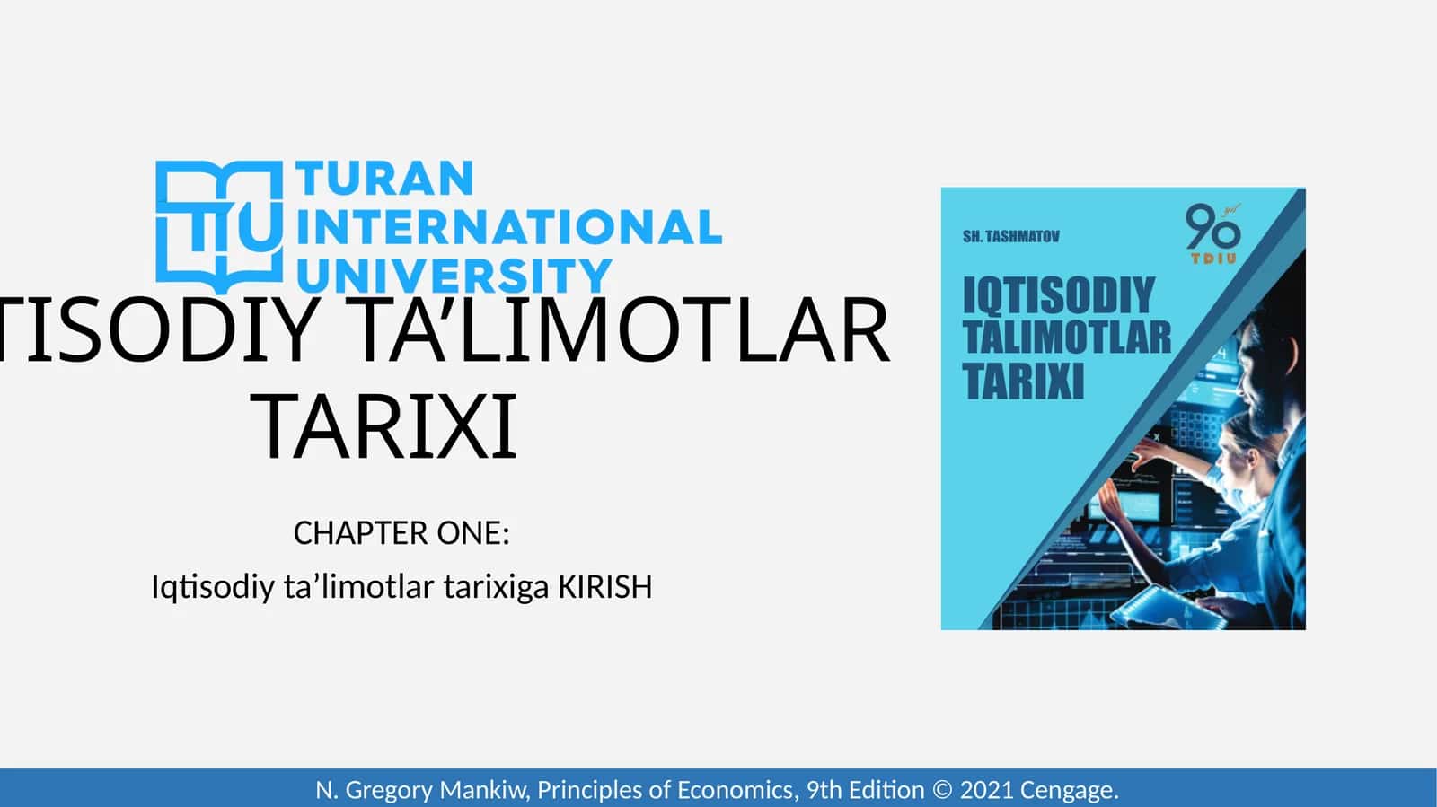 IQTISODIY TA’LIMOTLARTARIXI 1