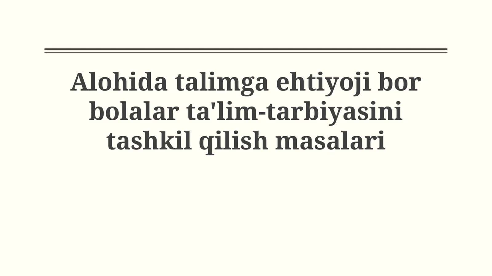 Inklyuziv Ta'lim Muhiti Yaratuvchi Omillar 1