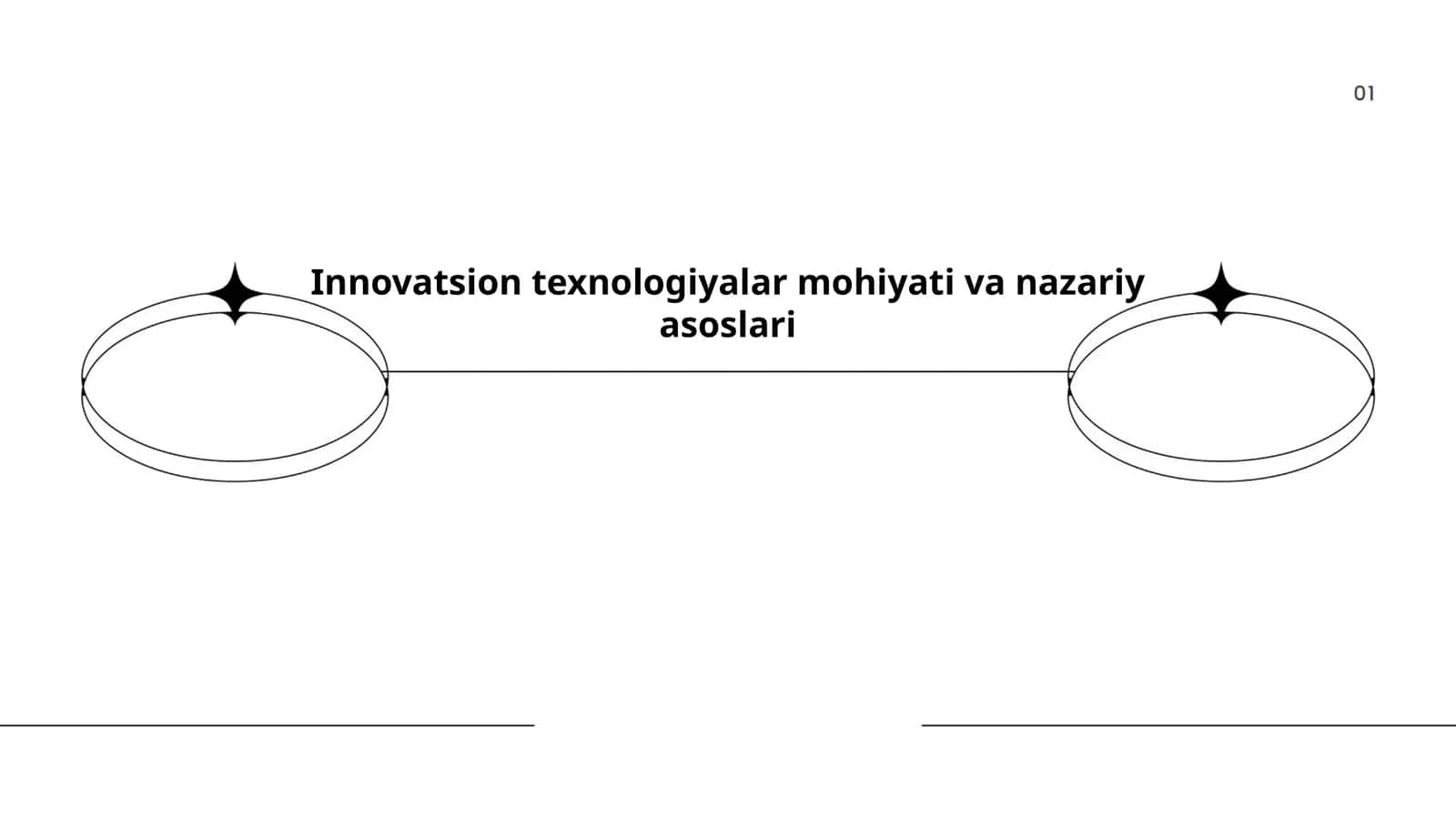 Innovatsion texnologiyalar mohiyati va nazariy asoslari 1