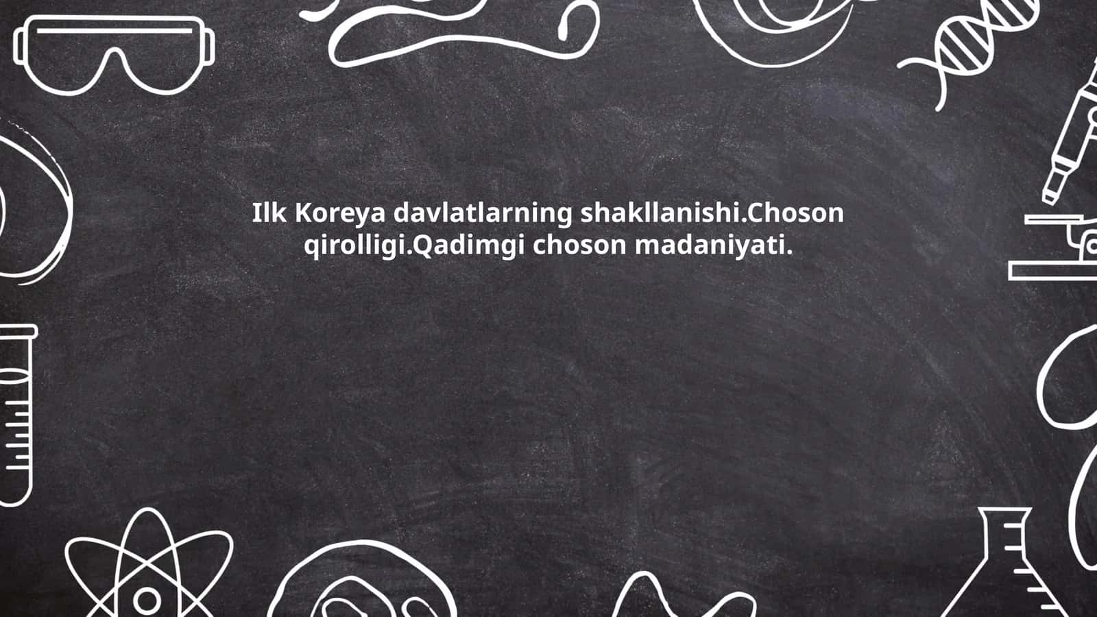 Ilk Koreya davlatlarining tarixi 1