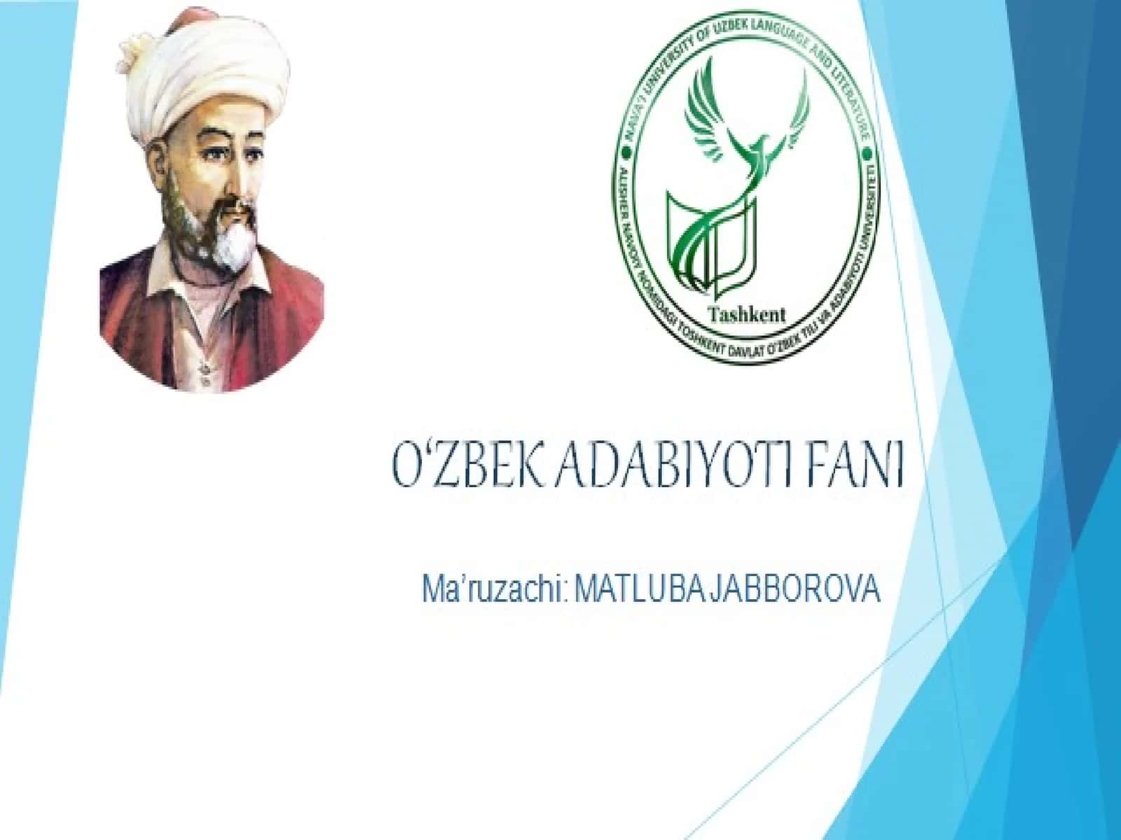 Muqimiyning adabiy merosi 1