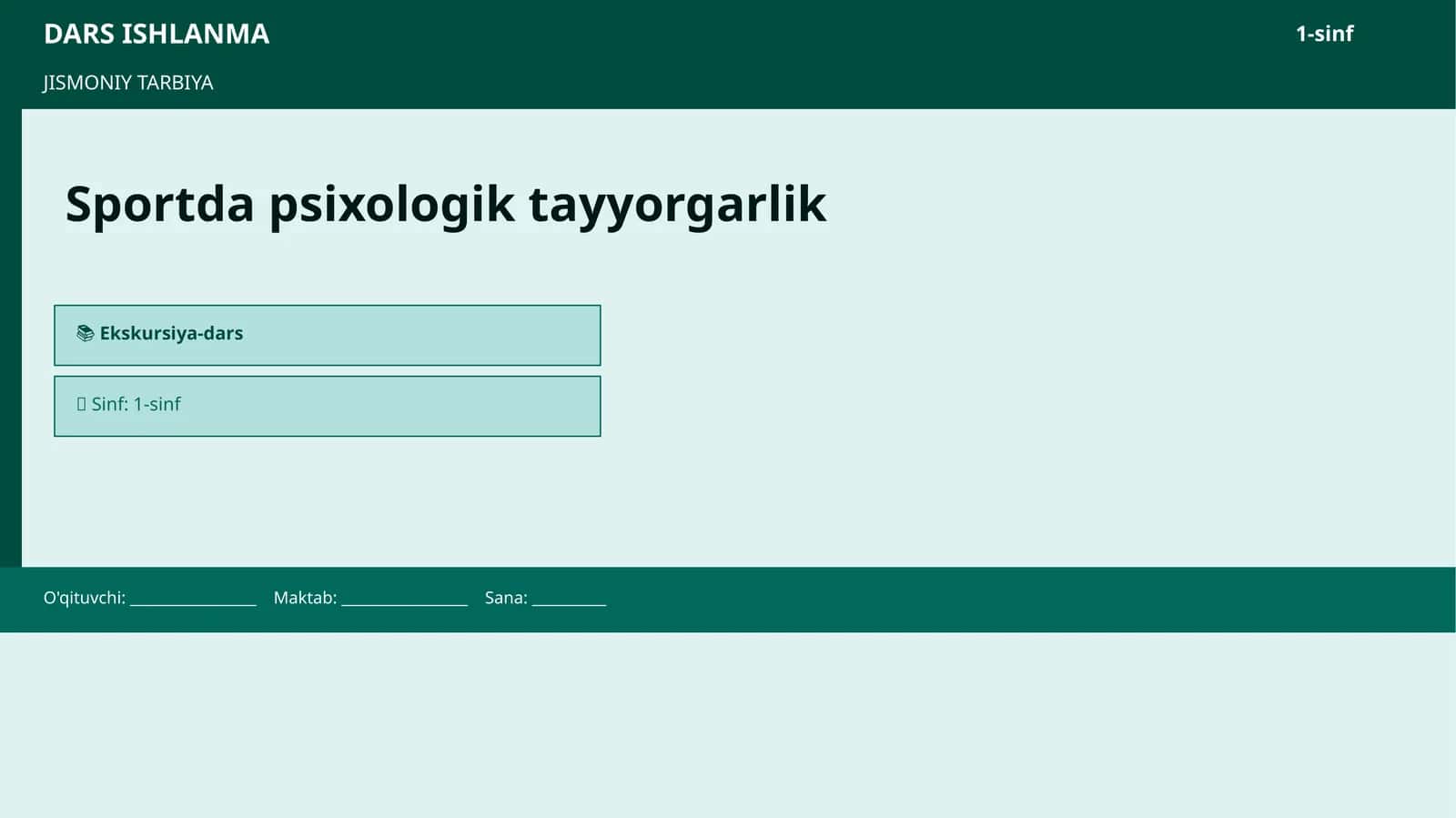Sportda psixologik tayyorgarlik 1
