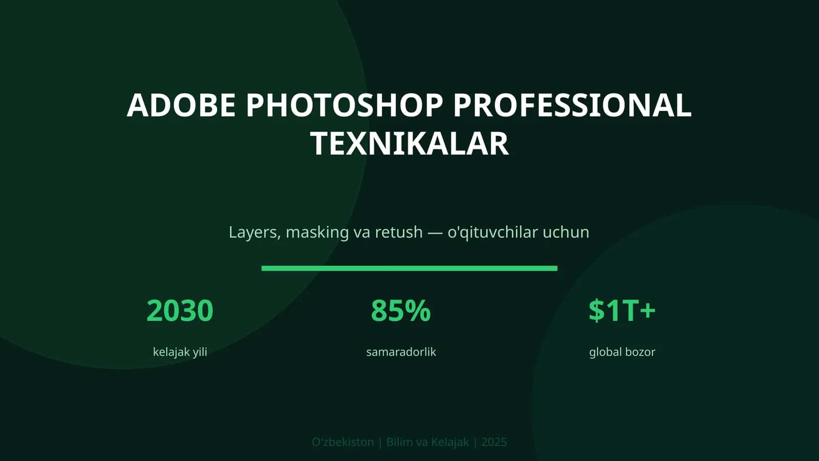ADOBE PHOTOSHOP PROFESSIONAL TEXNIKALAR 1