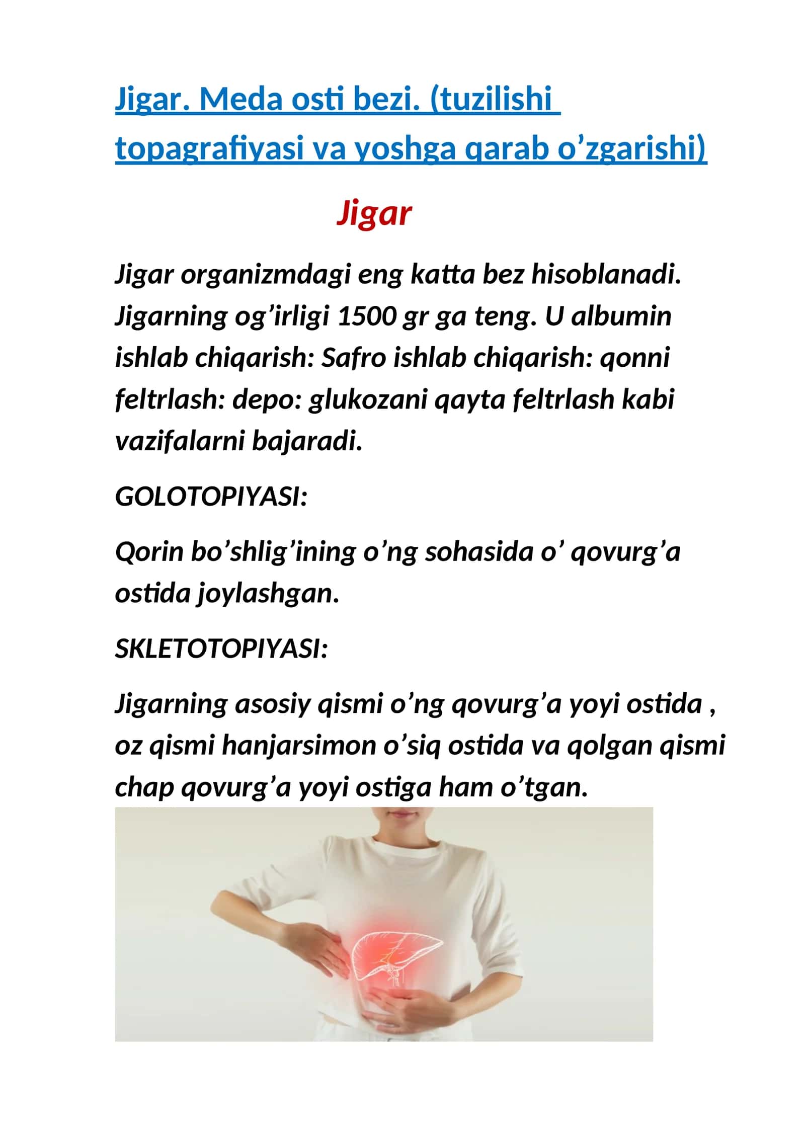 mustaqil ish anatomiya 1