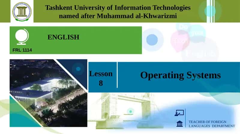 Operating Systems 1