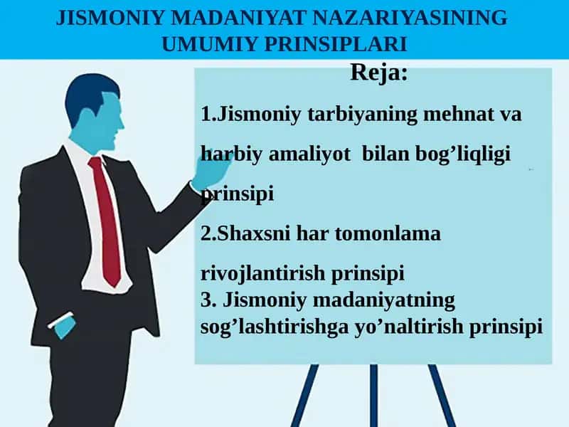 Jismoniy madaniyatning tamoyilida prinsiplar 1