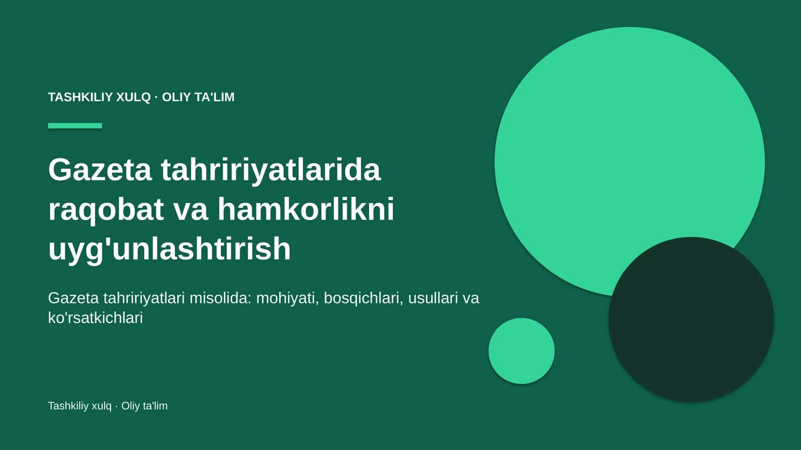 gazeta tahririyatlarida raqobat va hamkorlikni uyg'unlashtirish 3532 1
