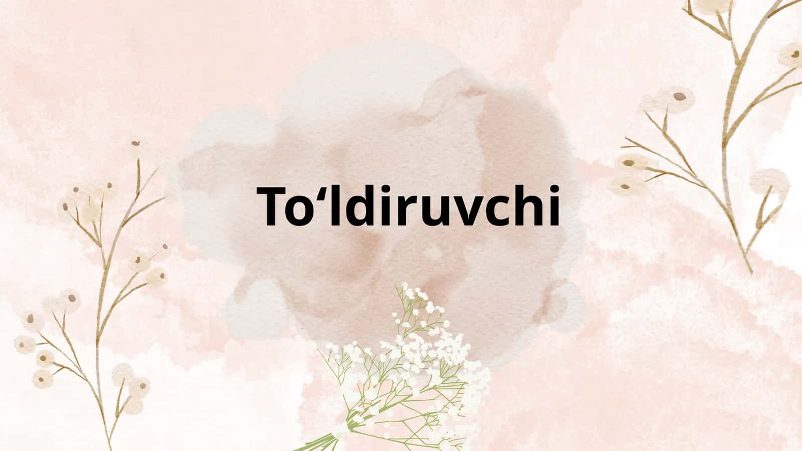 Qadimgi turkiy tilda to'ldiruvchi 1