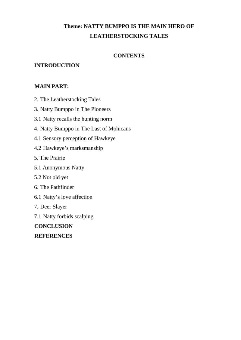 The Leatherstocking Tales 1