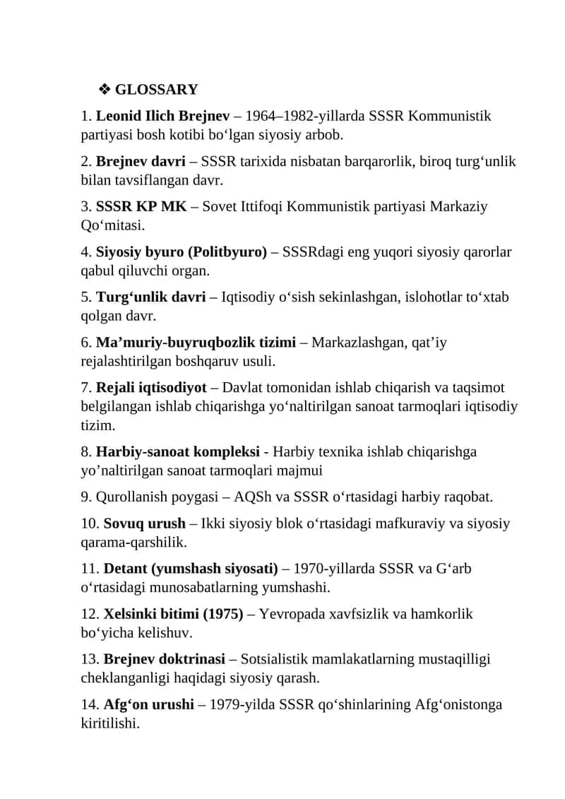 Brejnev davri 1