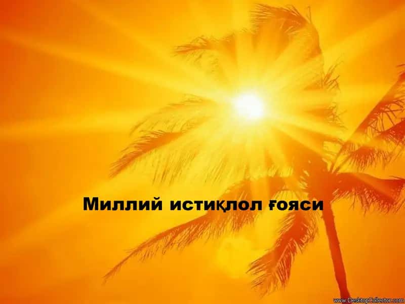 Миллий истиқлол ғояси 1