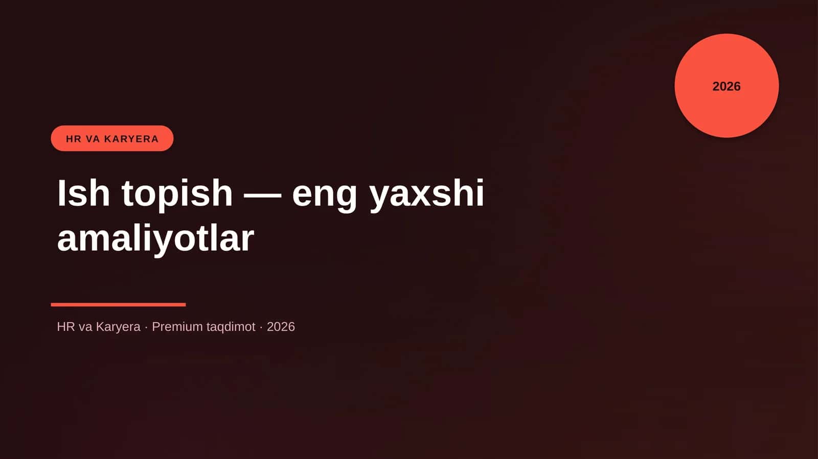 Ish topish — eng yaxshi amaliyotlar 1