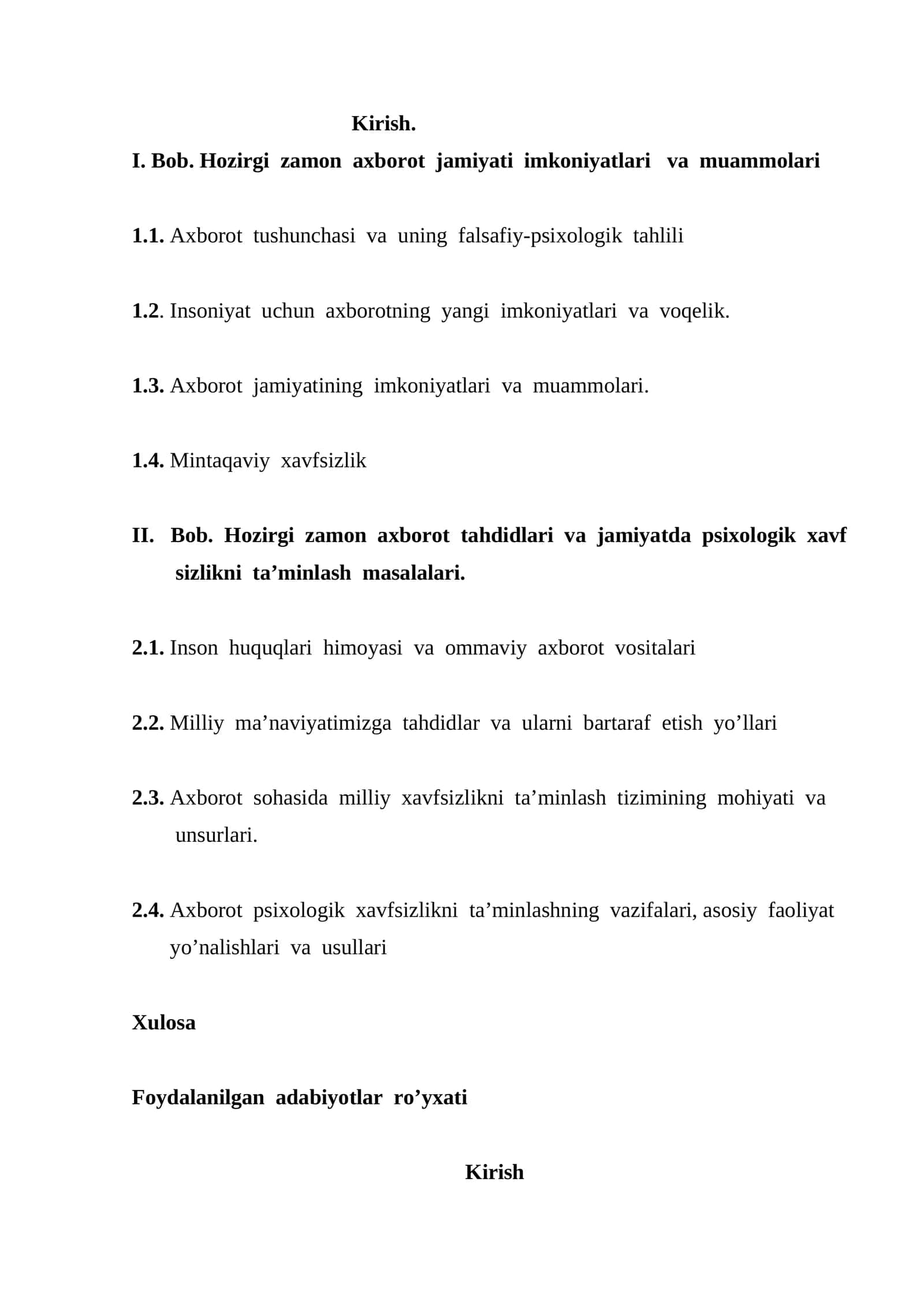 Hozirgi zamon axborot jamiyati imkoniyatlari va muammolari 1