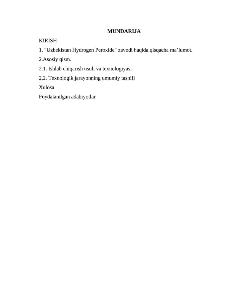 Uzbekistan Hydrogen Peroxide 1