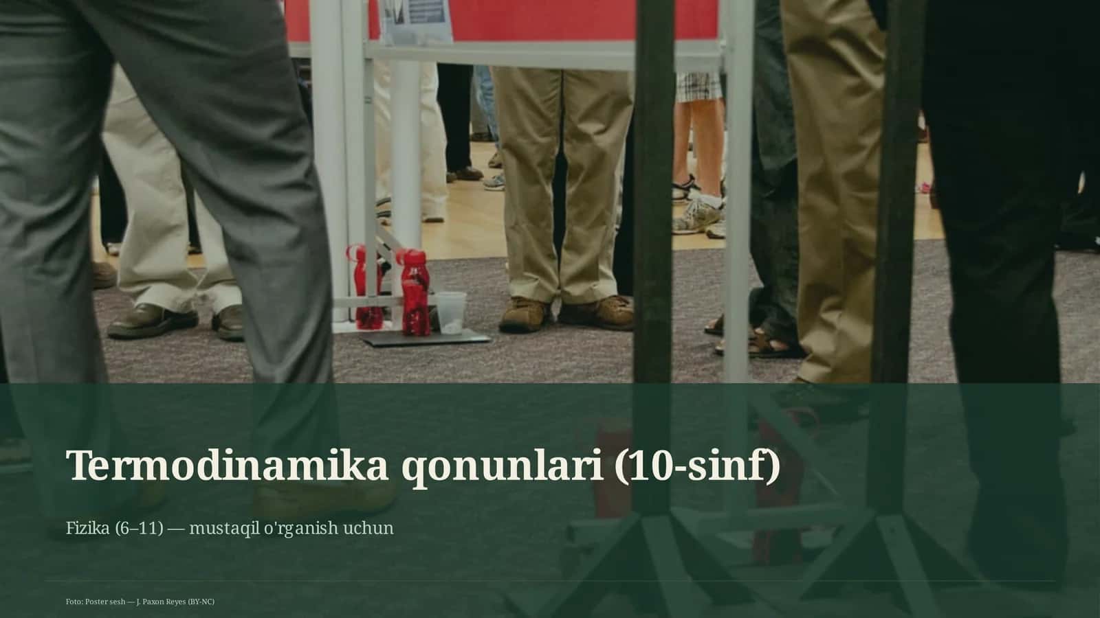 Termodinamika qonunlari (10-sinf) 1