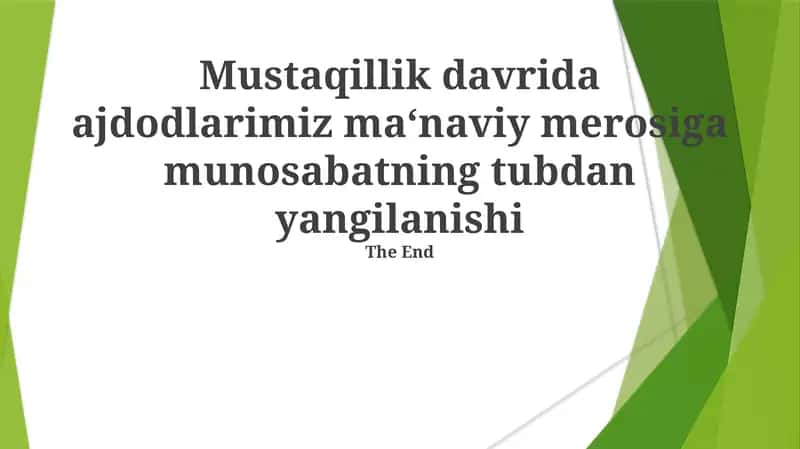 Mahalliy Liderlikning Roli 1