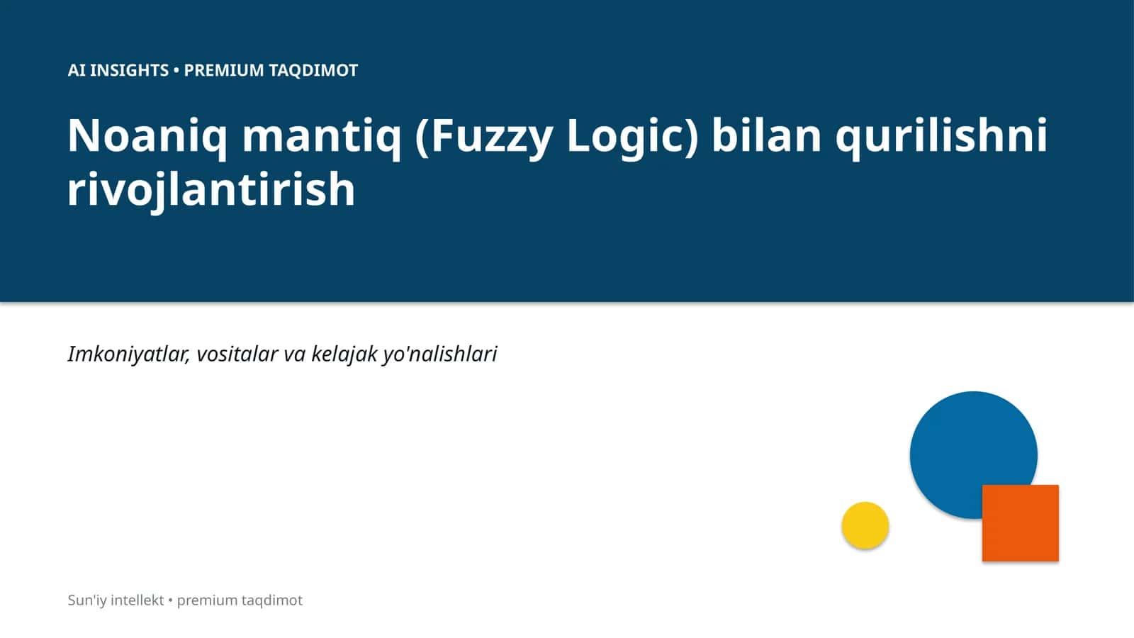 Premium taqdimot 1