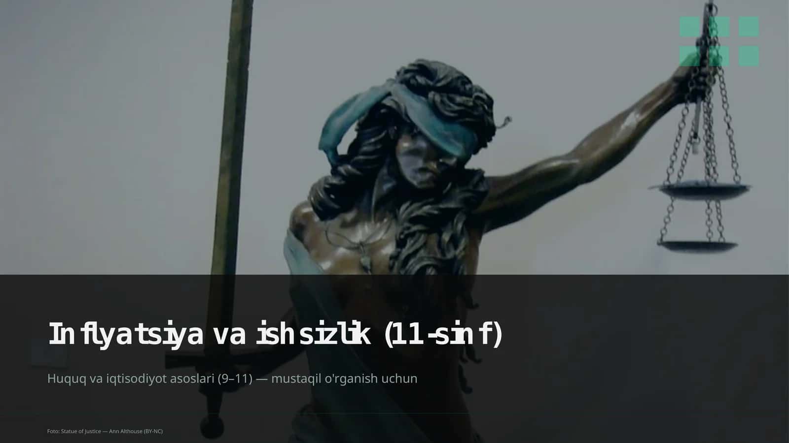 Huquq va iqtisodiyot asoslari (9–11) 1