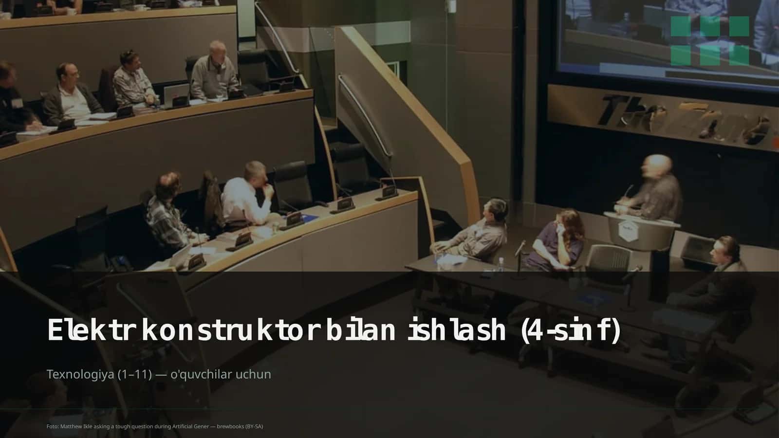 Elektr konstruktor bilan ishlash (4-sinf) 1