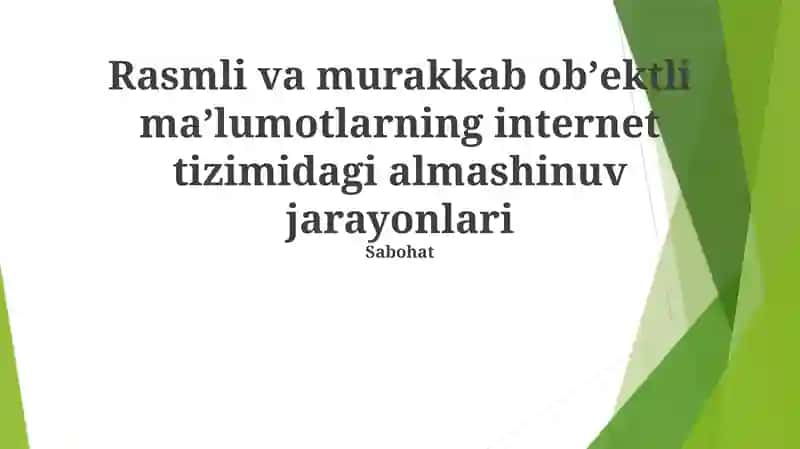Xavfsizlik va Maxfiylik Masalalari 1