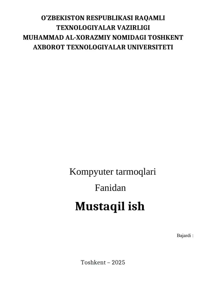 Trafikni tahlil qilish usullari. HTTP va HTTPS 1
