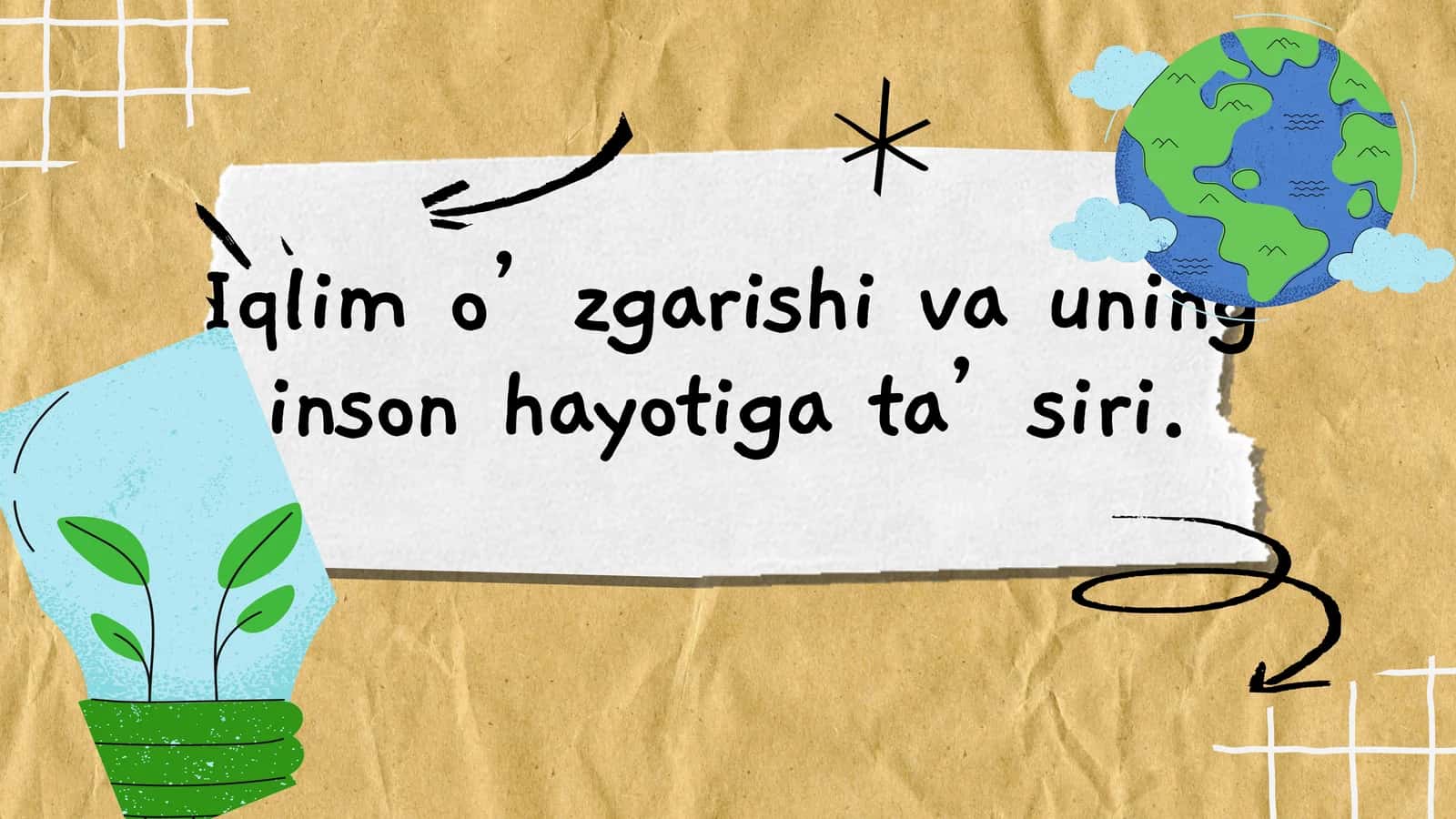 Iqlim o’zgarishi va uning inson hayotiga ta’siri 1