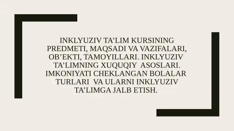 Maxsus pedagogika 1