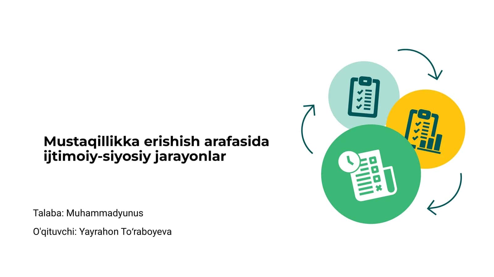 Mustaqillikka erishish arafasida ijtimoiy-siyosiy jarayonlar 1