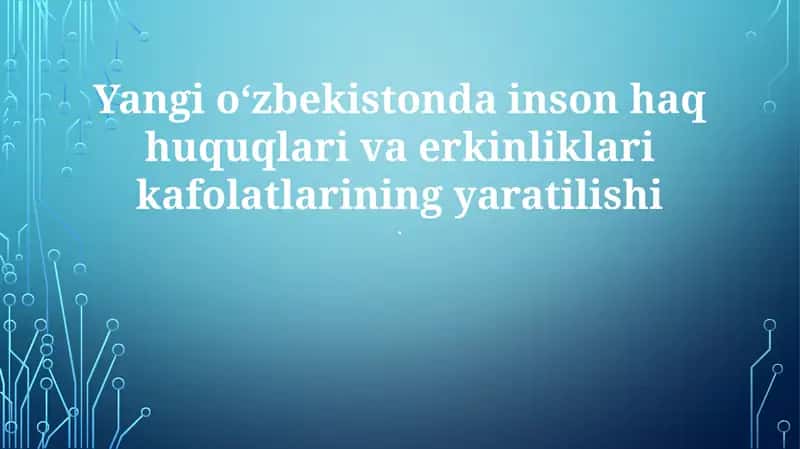 Milliy Inson Huquqlari Markazi 1