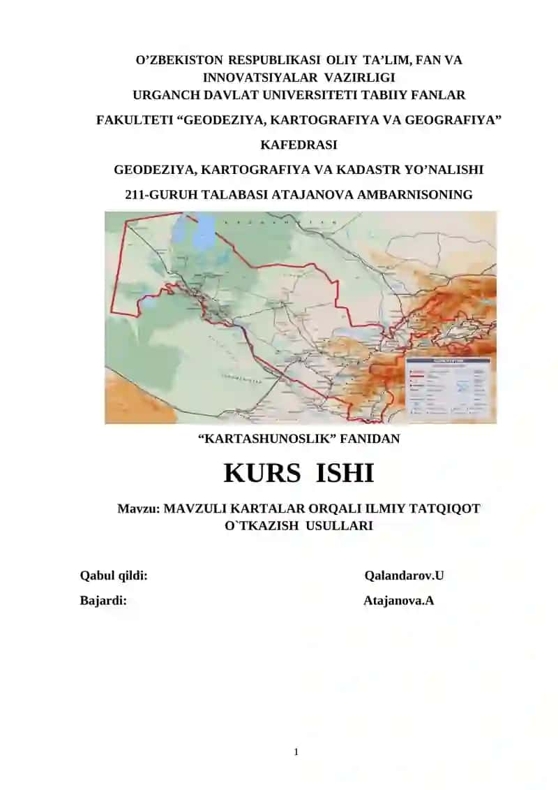 KARTASHUNOSLIK 1