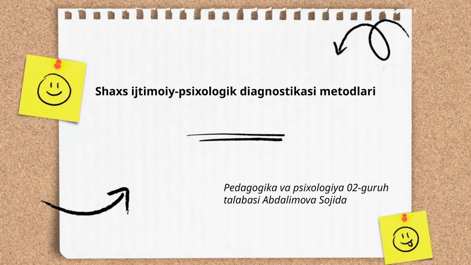 Shaxs ijtimoiy-psixologik diagnostikasi metodlari 1