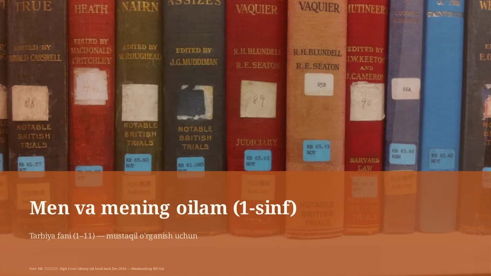 Men va mening oilam (1-sinf) 1