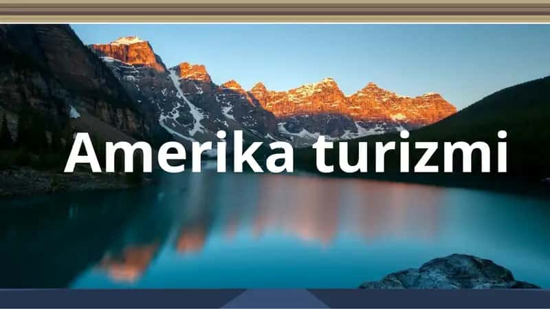Amerika Turizmi 1