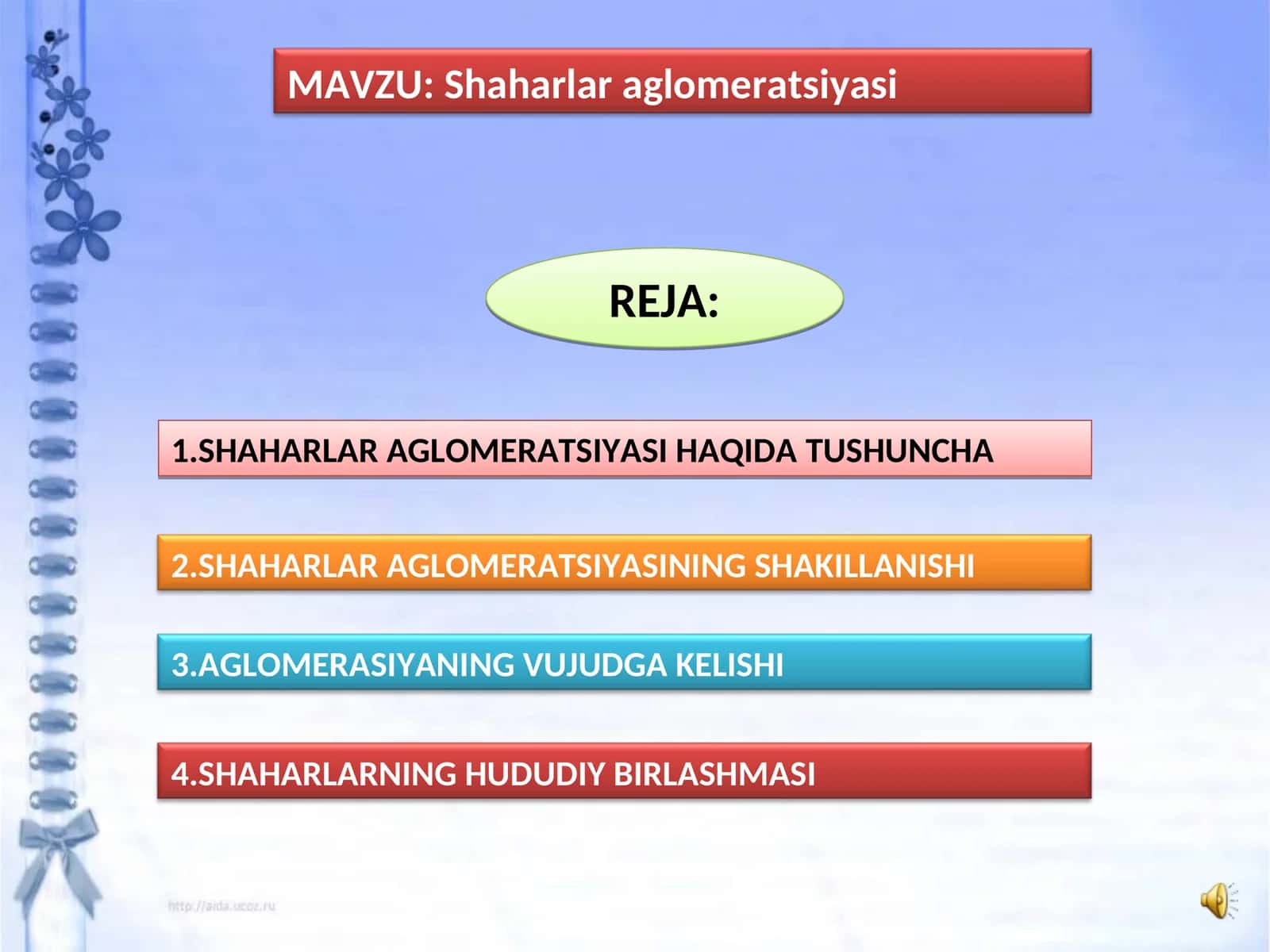Shaharlar aglomeratsiyasi 1