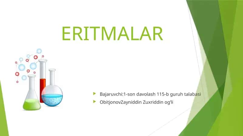 Eritmalar 1