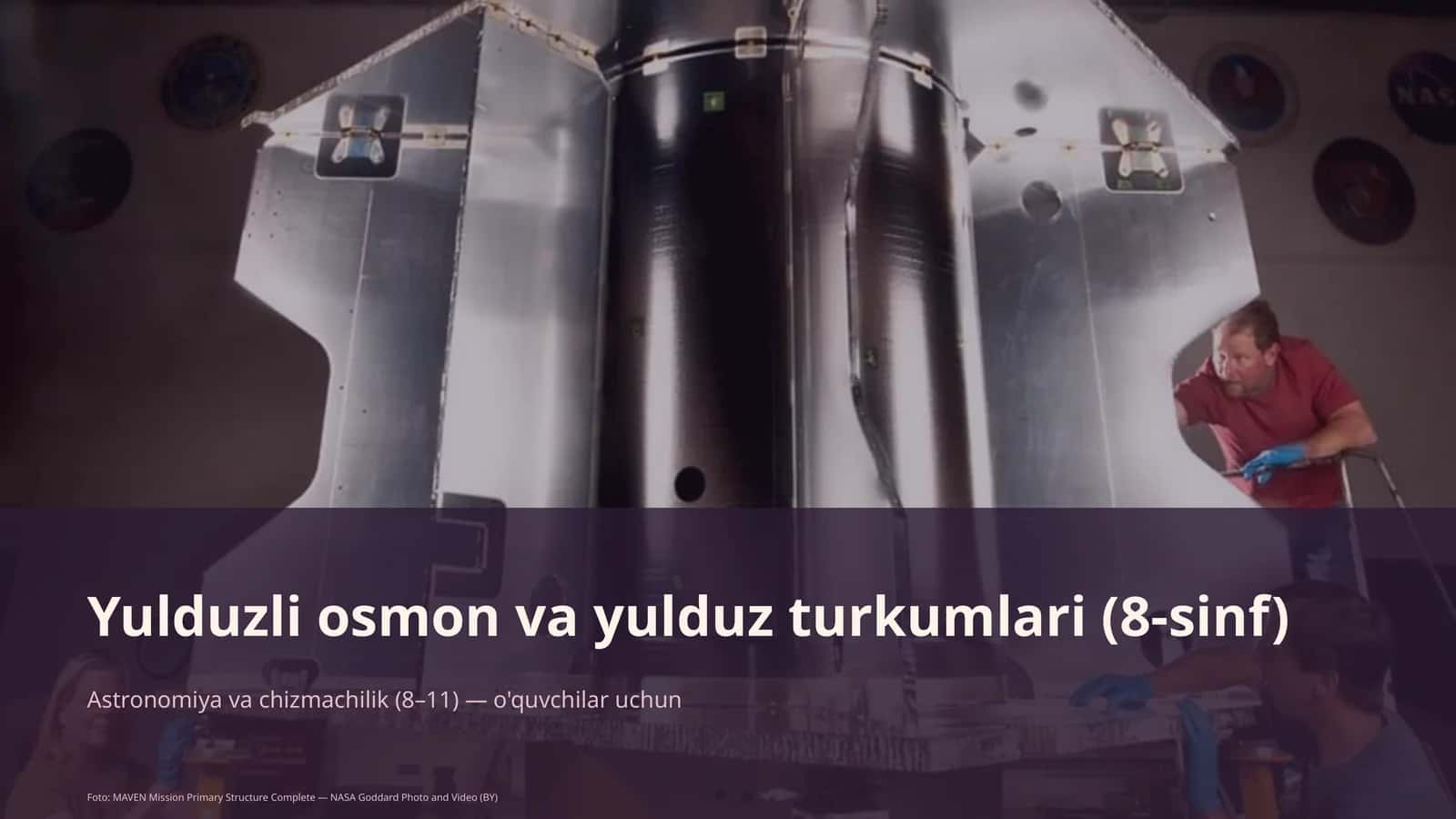Yulduzli osmon va yulduz turkumlari (8-sinf) 1