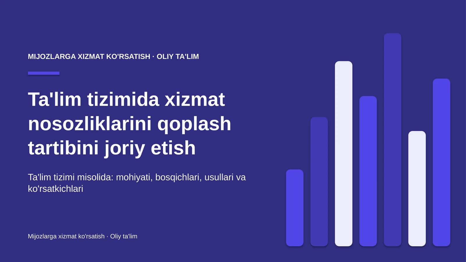 ta'lim tizimida xizmat nosozliklarini qoplash tartibini joriy etish 3194 1