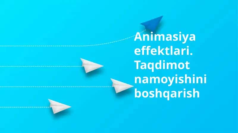 Animatsiya effektlari 1