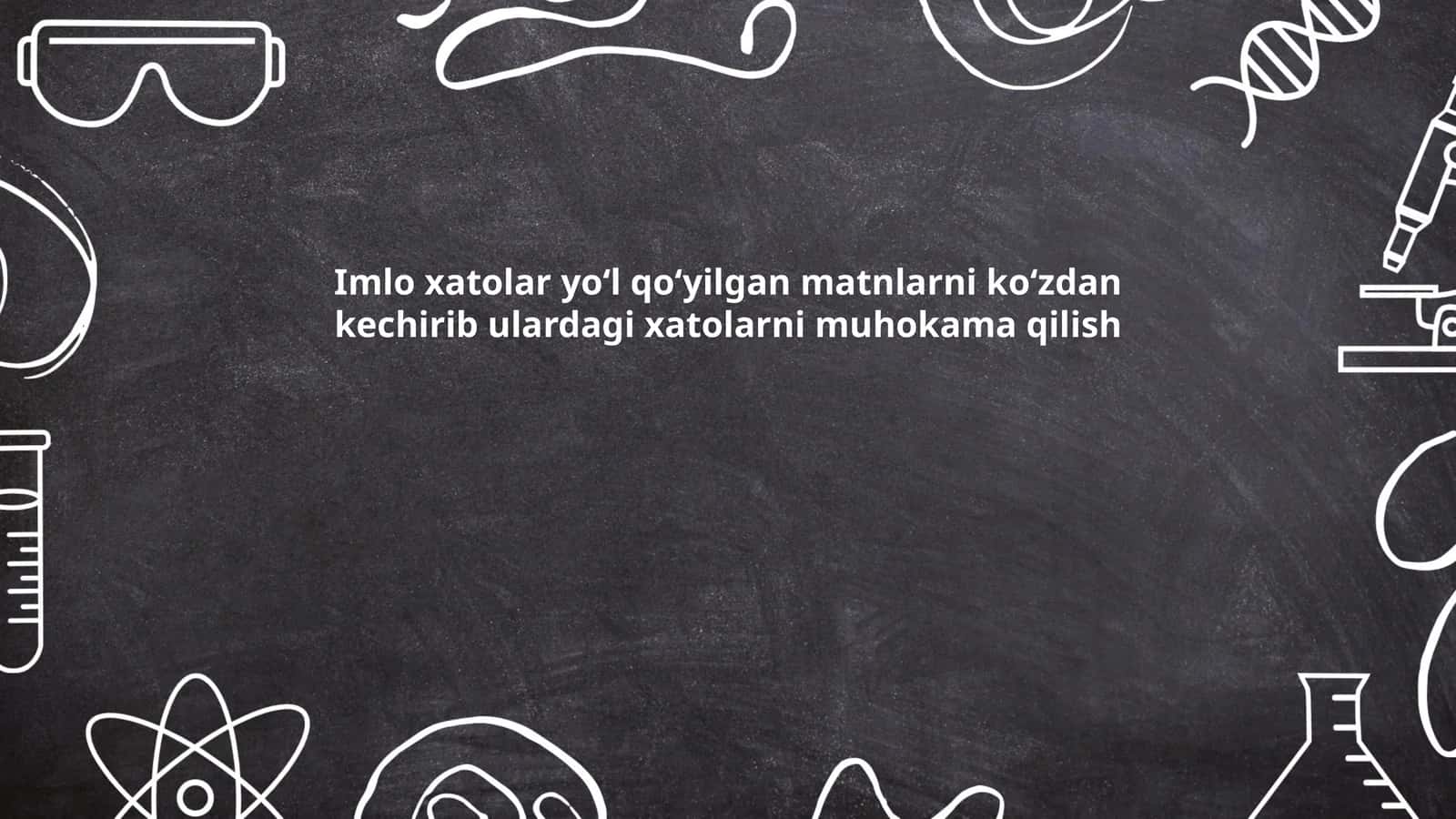 Imlo xatolari 1