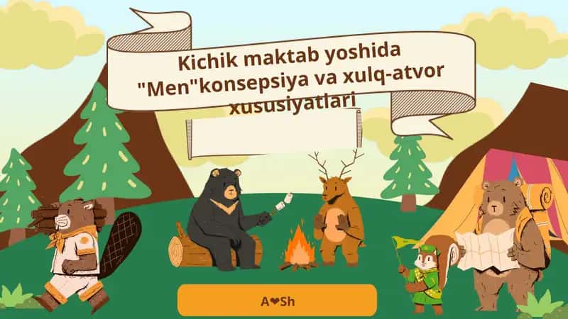 Kichik maktab yoshida Men konsepsiya va xulq-atvor xususiyatlari 1