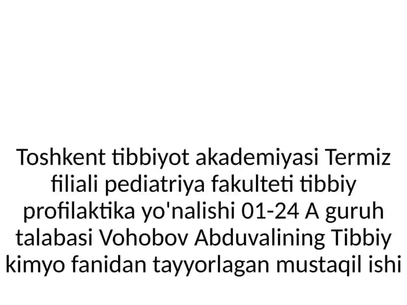 Organizmning biologik suyuqliklari va elektrolitlar 1