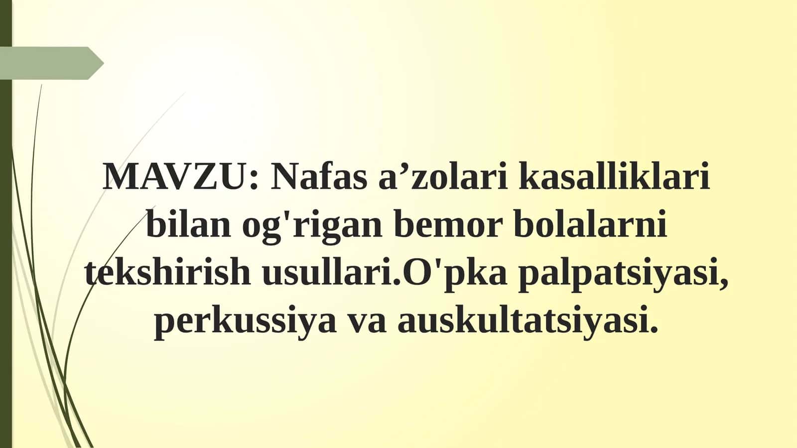 Bolalarda Nafas Olish Tizimining Anatomo-Fiziologik Xususiyatları 1